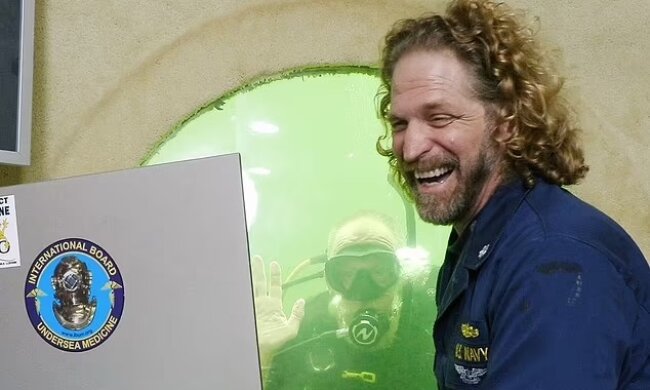 Жив на дні океану та помолодшав на 20 років: дайвер провів незвичайний 100-денний експеримент