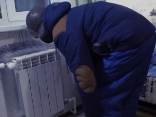 Відсутність опалення. Фото: скрін youtube