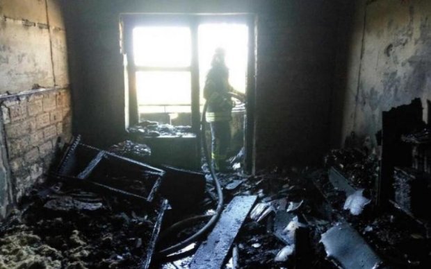 Житель Киевщины сгорел заживо в собственной квартире