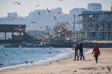 Погода в Одессе, фото: Думская