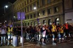 Нічний заїзд на роликах у Варшаві, організований Nightskating Warszawa