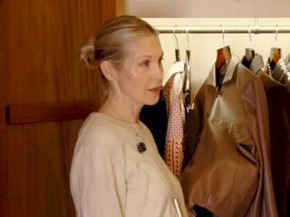 Келлі Резерфорд, кадр з інтерв'ю