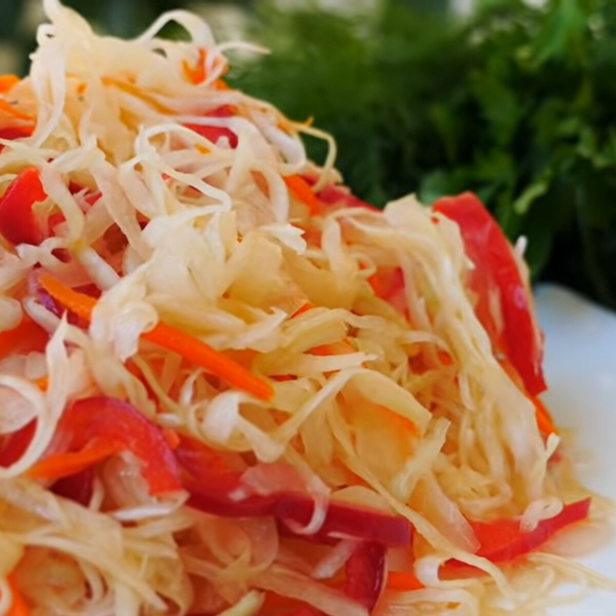 Салат баклажаны с капустой на зиму, пошаговый рецепт с фото