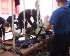 Військкомат росії, фото: скріншот з відео