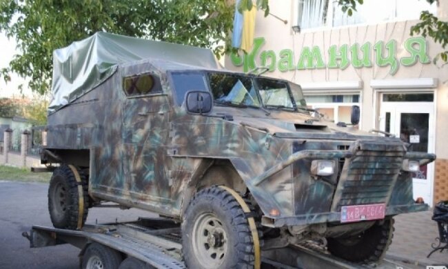 В зону АТО отправился "волынский монстр"