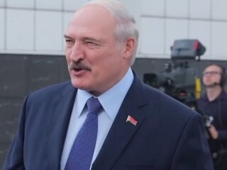 Олександр Лукашенко, скріншот з відео