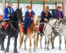 Шоу-показ "Мир лошадей" в "Парке Киевская Русь"