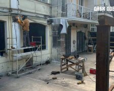 Нахаббуд кафе в сквере Пале-Рояль в Одессе