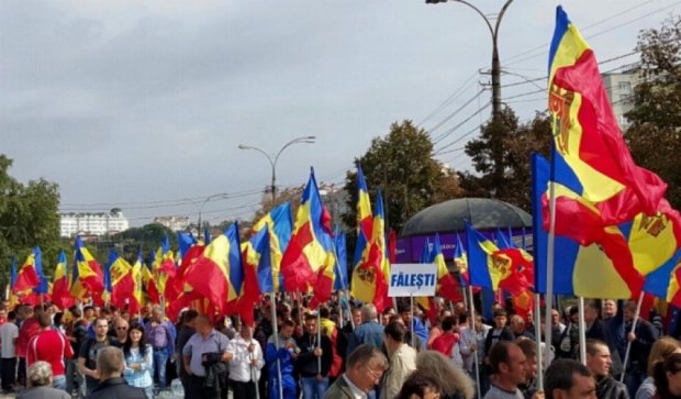 В Кишиневе снова начались митинги против власти