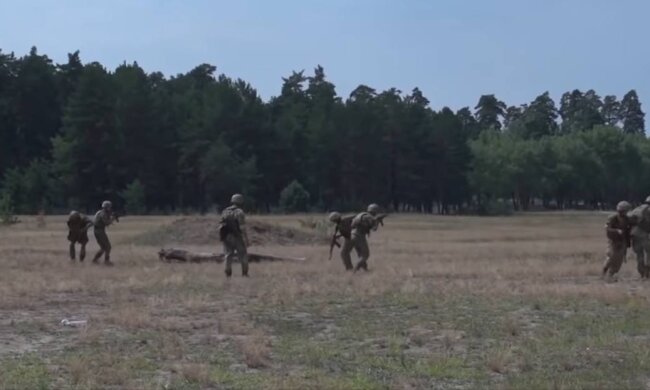 Військові, фото: скріншот з відео