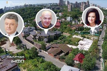 Показали хоромы соседей Порошенко в Царском селе (фото, видео)