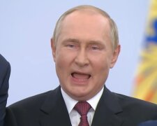 Владимир путин, кадр из обращения