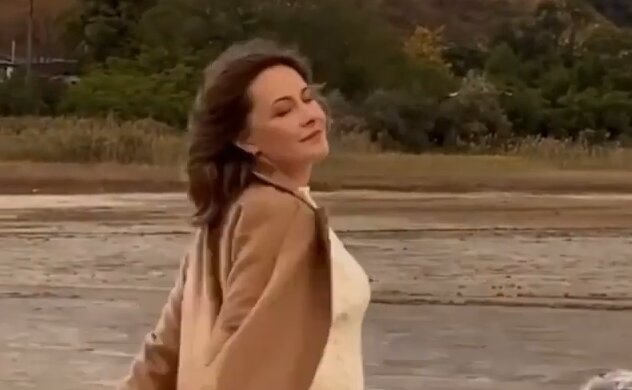 Олена Кравець, скрін з відео