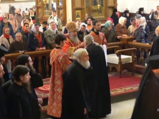 У Святогірській Лаврі, скрін з відео