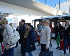 Знавіснілі білоруси влаштували побоїще в київському аеропорту
