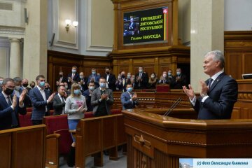 Президент Литви Гітанас Наусєда - фото ВРУ