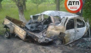 В Виннице четыре человека сгорели в автомобиле заживо