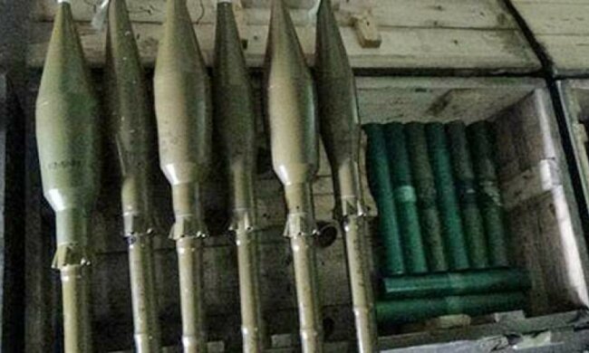 В зоне АТО изъяли арсенал оружия