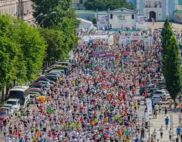 Забіг під каштанами в Києві