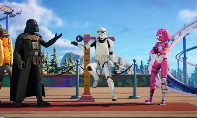 Fortnite: скрин игры