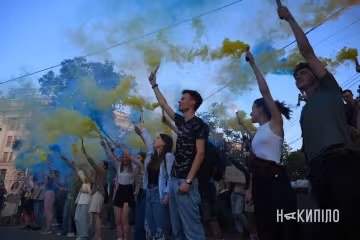 Мітинг у Харкові на площі Свободи