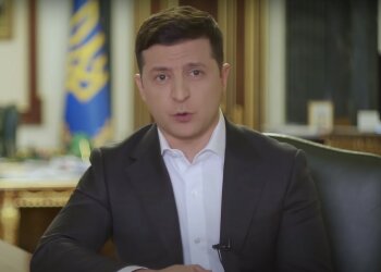 Владимир Зеленский, скриншот из видео