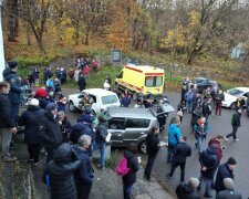 авария в Холмогоровке, скриншот с видео