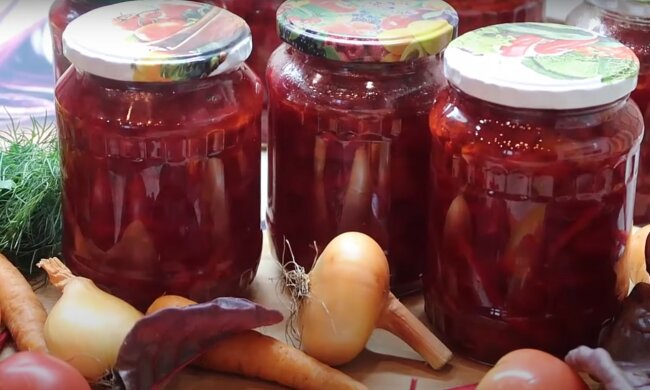 борщевая заправка, скриншот из видео