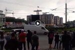 У Тернополі прокурор видерся на білборд і показав честь мантії на всю Україну