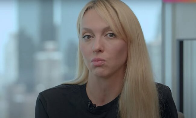 Оля Полякова, скріншот з відео