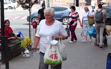 Пенсіонерка. Фото: скрін youtube