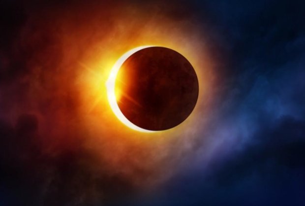Відео сонячного затемнення з'явилося в мережі