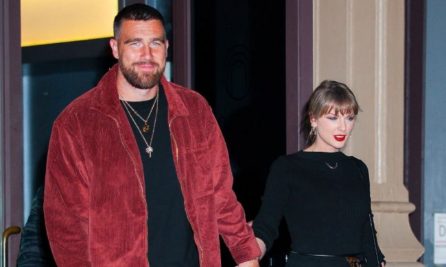 Тейлор Свіфт та Тревіс Келсі, фото з соцмереж
