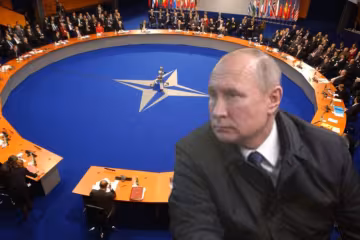 путин в НАТО, фото: свободный источник