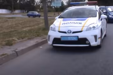поліція, скріншот з відео