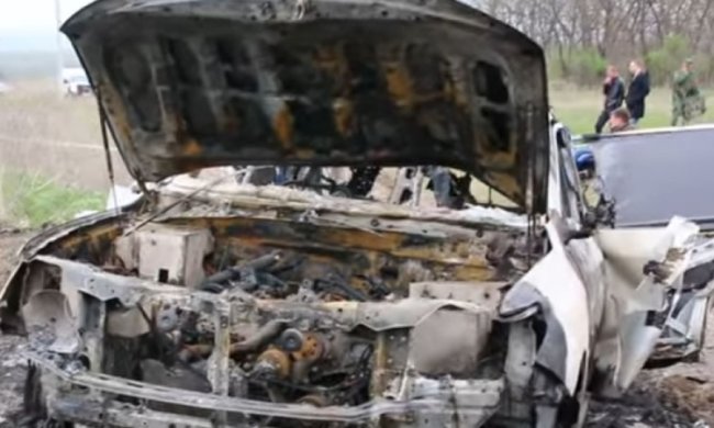 З'явилися перші кадри з місця загибелі спостерігача ОБСЄ
