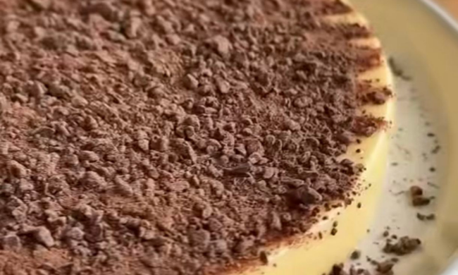 Баварский десерт: фото скрин рецепта