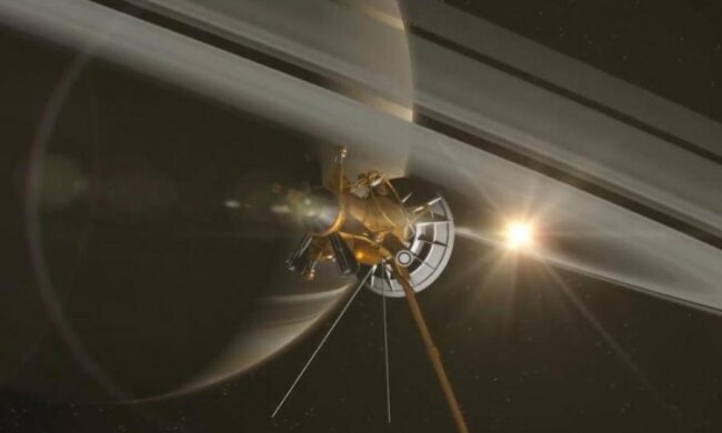 NASA показало передсмертне фото Cassini