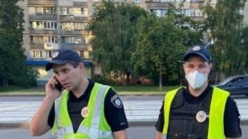 Публикация патрульной полиции Киева: Facebook