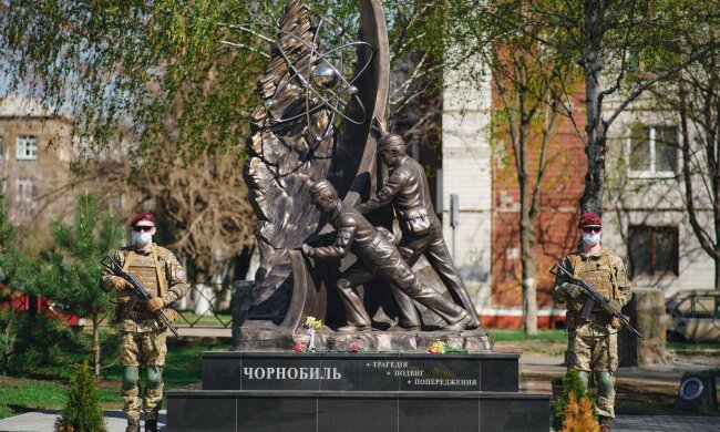 35-та річниця трагедії на ЧАЕС, Краматорськ, фото штаб ООС