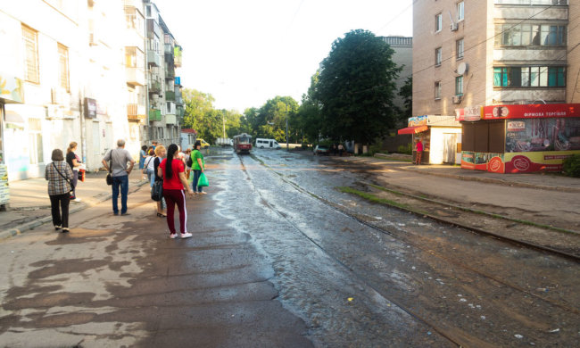 Днiпрян "переселили" у Венецiю: дiставайте гондоли, кадри водяного апокалiпсису