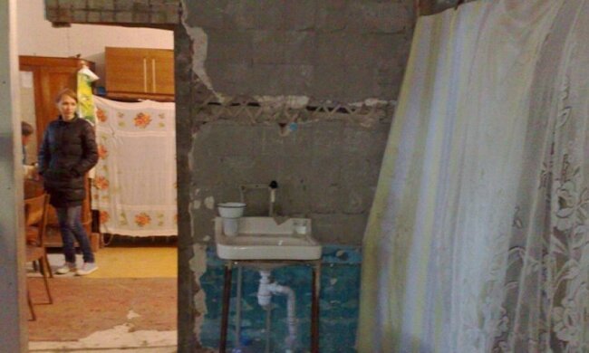 В приюте для бездомных  в Константиновке разместили переселенцев (фото)