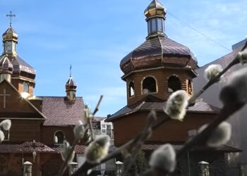 Вербное воскресенье, скриншот с видео