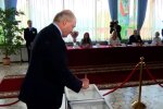 Александр Лукашенко, скриншот из видео