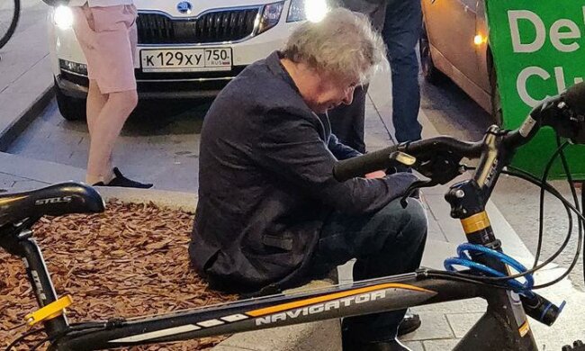 Михайло Єфремов вчинив ДТП, скрін з відео