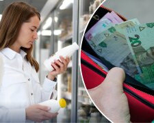Молочні продукти в супермаркеті