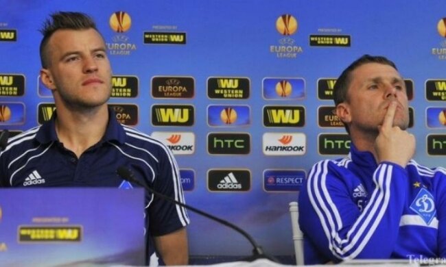 Ребров названий кращим тренером України, Ярмоленко - кращий гравець