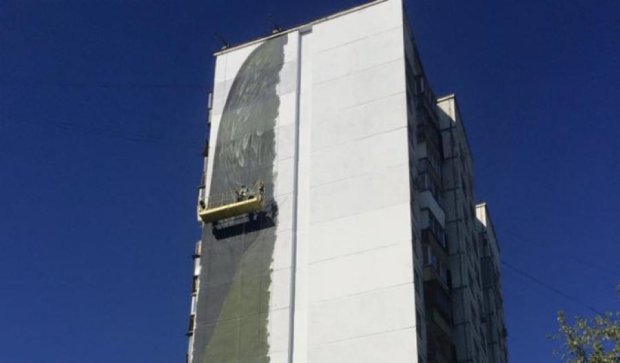 На київській багатоповерхівці з’явиться масштабний мурал (фото)