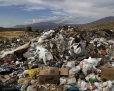 Украинский регион тонет в отходах: видео