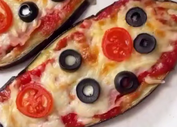 Баклажани зі смаком піци, кадр з відео